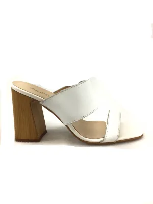 Aldo Wooden Heel Sandals