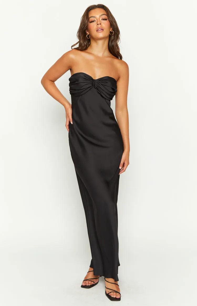 Ashley Black Formal Maxi Dress