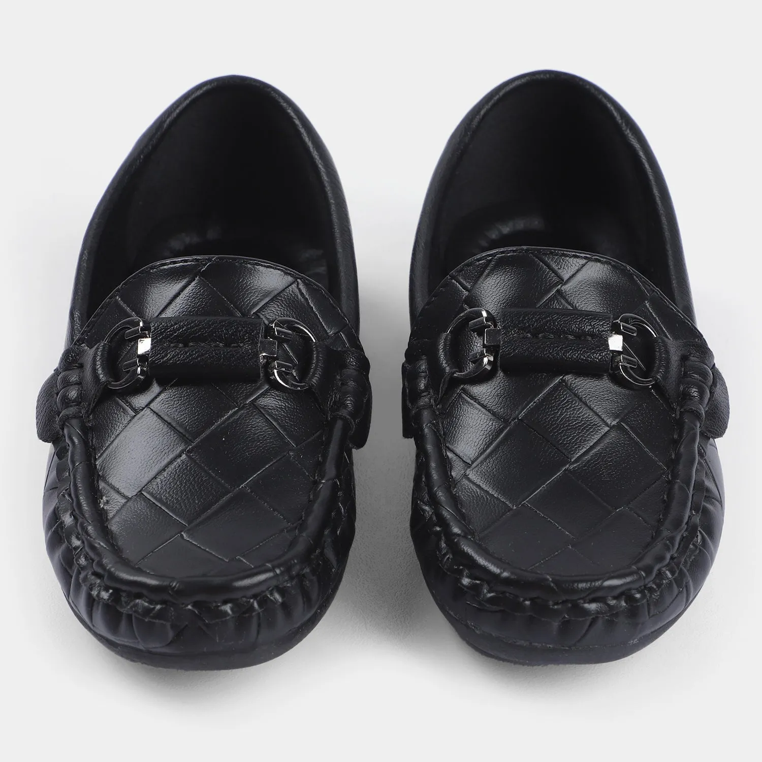 Boys Loafer B525-8-BLACK-BLACK