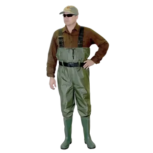 Caddis Mens Green PVC Chest Waders