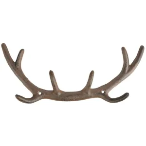 Cast Iron Antler Coat Hook