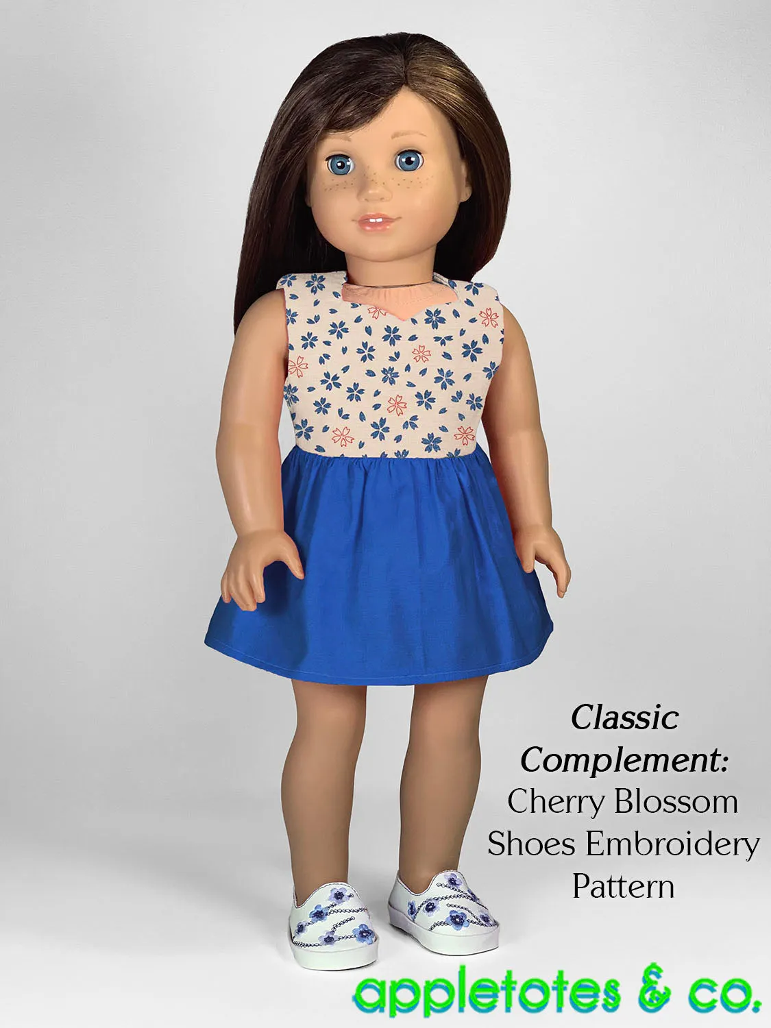 Jamela Top Dress Combo 18 Inch Doll Sewing Pattern