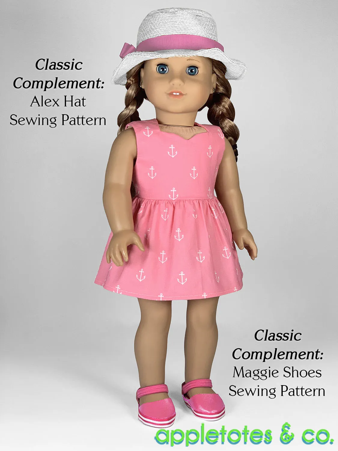 Jamela Top Dress Combo 18 Inch Doll Sewing Pattern