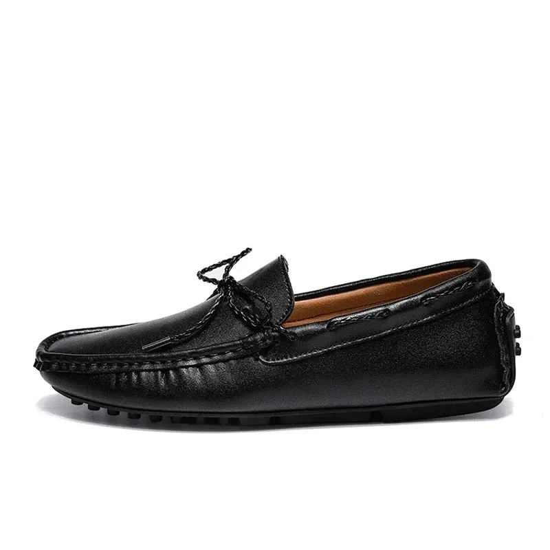 Loafers Shoes Men Spring Clasicc Vintage Comfy Flat Moccasin Fashion Men Slip-on Boat Shoes For Men Casual Shoes