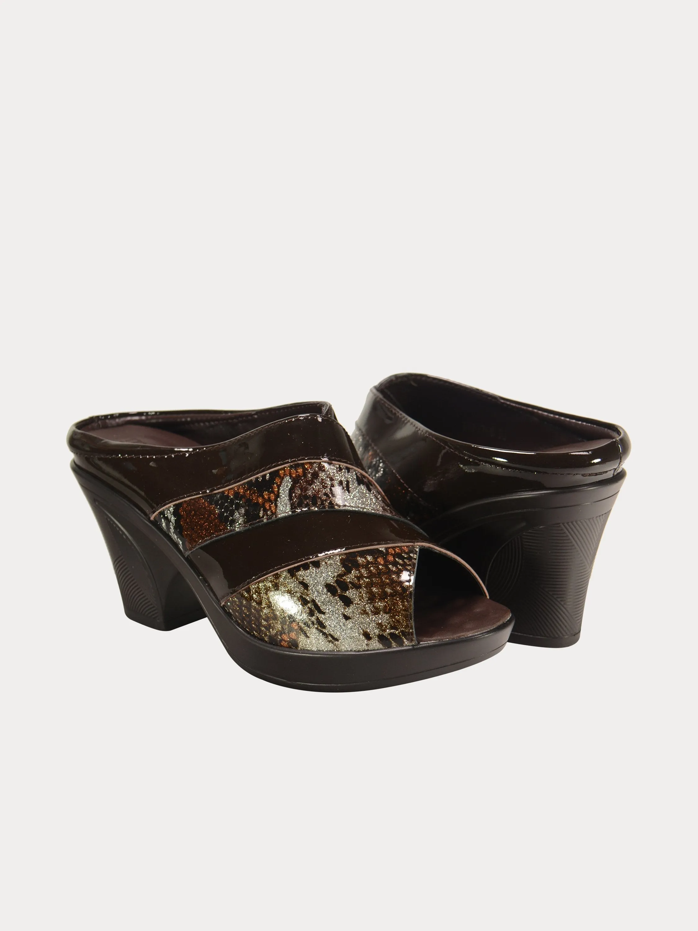 Michelle Morgan 190178 Animal Print Heels