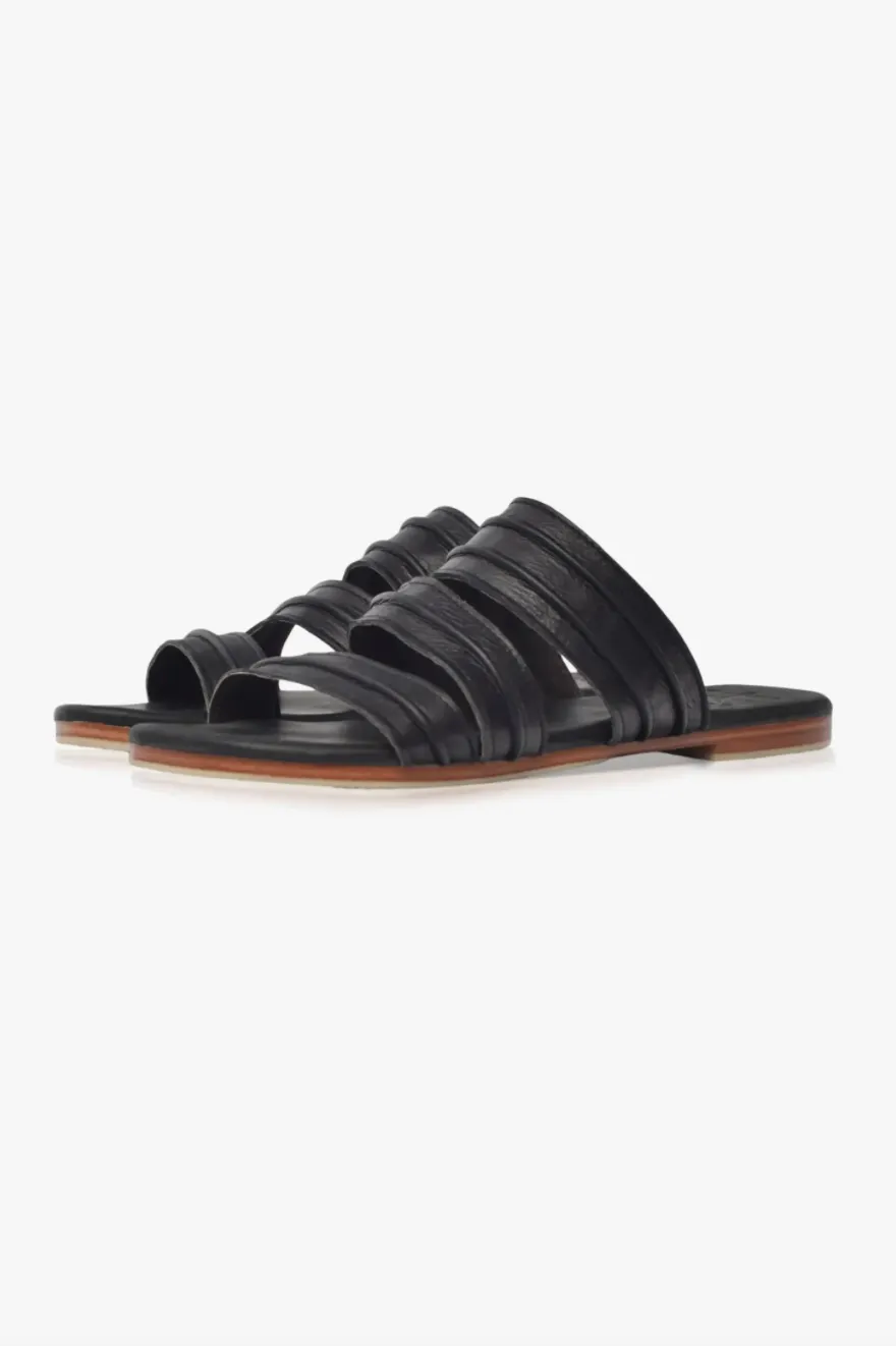 Mirage Slip On Leather Sandals