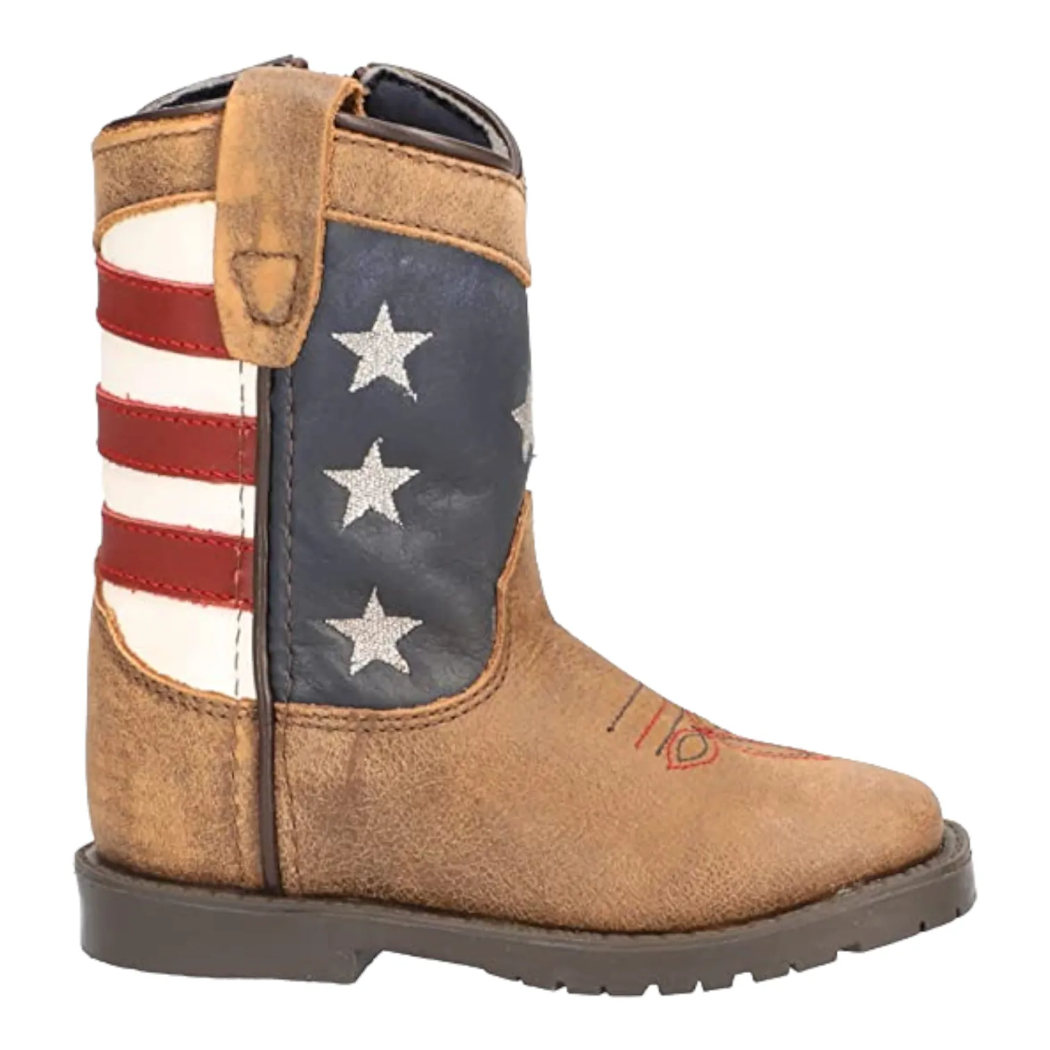 Smoky Mountain Boots Child Kids Stars and Stripes Western Boots